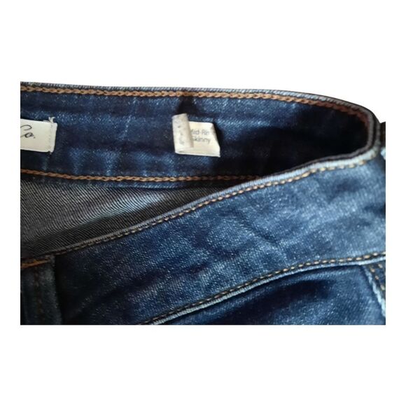 Mavi Dark Blue ALEXA Mid Rise Skinny Jeans - Picture 6 of 6